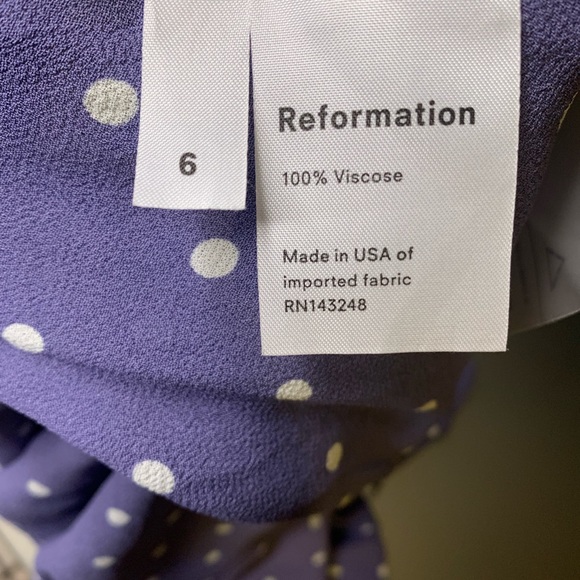 REFORMATION polka dot dress - Picture 3 of 4